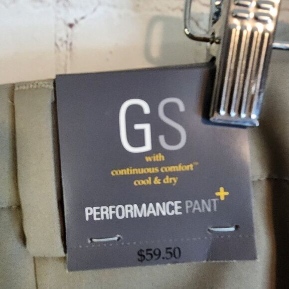 Men's GS "Performance pants" khaki dress pants, size 54 X 32 - Picture 4 of 5
